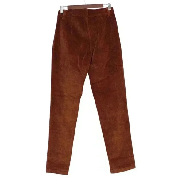 NWT Alison Sheri Corduroy Pants Size XS Pleated Straight Leg Academia Preppy - Picture 7 of 13